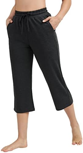 Heathyoga ženske joge hlače bootcut joga hlače sa džepovima za žene bootleg visoki struk joga hlače vježbanje haljine hlače