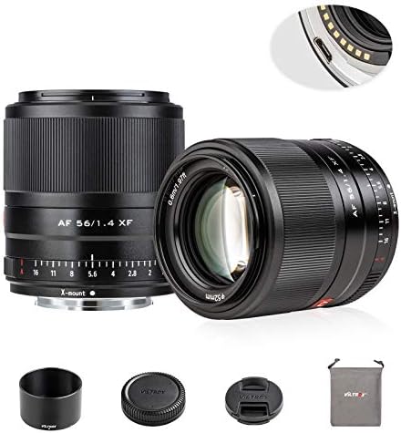 VILTROX 56mm F1. 4 APS-C okvirni objektiv za Fuji X nosač, STM Motor unutrašnji fokus veliki otvor blende portret fiksno fokusno sočivo za Fujifilm kameru X-A2 X-M1 X-A20 X-T3 X-T100 X-H1 X-Pro2 X-Pro3