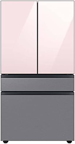 Samsung RAF18DU4P0 BESPOKE 4-Vrata francuski hladnjak na vratima - gornja ploča - ružičasta stakla