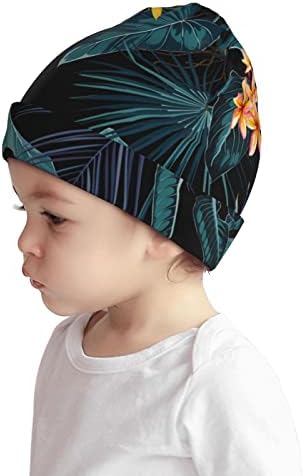 Tropical Vintage Palm biljni toddler Beanie za dječake Djevojke djece beanies plete zimski šeširi