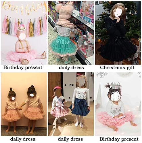 Baby Girls Tutu suknje Princess Fluffy Softy Tulle Ballet Rođendan Partyistirt