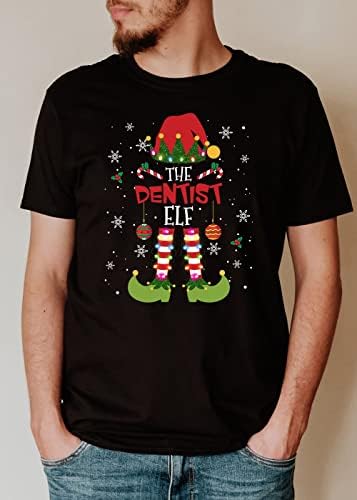 Stomatolog Božićna košulja, Božićni stomatolog Tee, majica za stomatološku vezu, majica za stomatolozi,