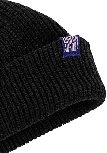 CLAPE zimska kapica stilski pletene ribarske kape Meki topli skijaški šešir Unisex manžetna obična