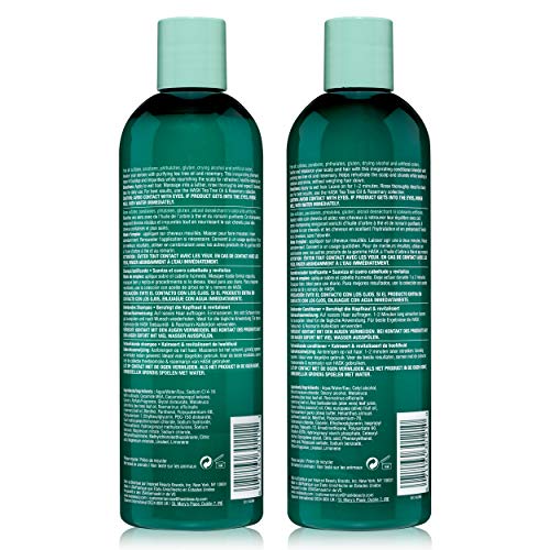 Tejk za pročišćavanje kose i vlasišta: uključuje šampon za čaj i set za čaj i jedan teak stablo pre-šampon pilinspor