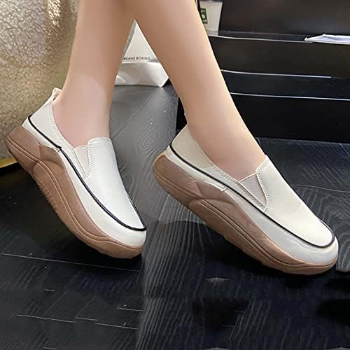 RBCulf ženske klizanje na cipelama Soft Comfort Plat Neklizajuće cipele s mahom platnene cipele Ljetna