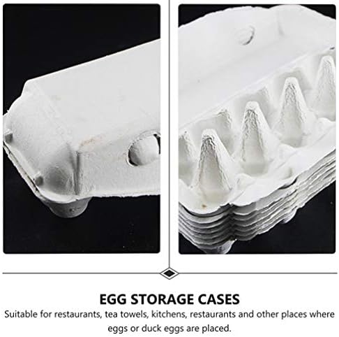 Hemoton pašnjak podignuta jaja pašnjak podignuta jaja pileći Kartoni za jaja biorazgradivi karton za jaja 12 ćelijski držači jaja Farma prazan Kartoni za jaja držač posude za jaja za pakovanje jaja 10kom smeđa jaja smeđa jaja