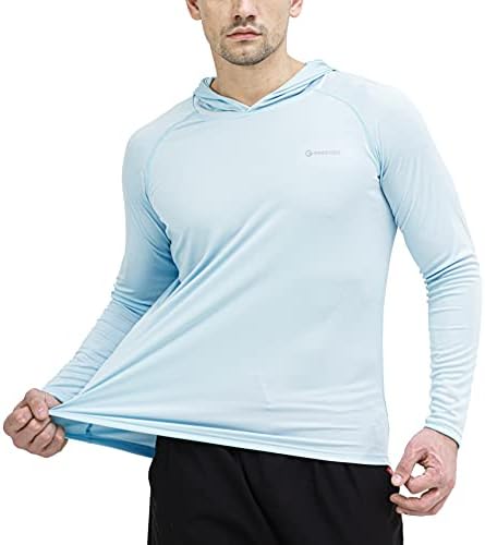 Muška upf 50+ majica za zaštitu od sunca na otvorenom dugih rukava za trčanje, ribolov, planinarenje