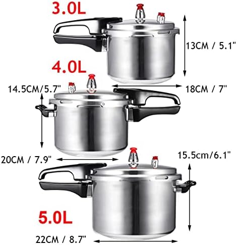 XWOZYDR kuhinjski štednjak pod pritiskom posuđe 18/20/22cm plinski štednjak / otvoreni štednjak