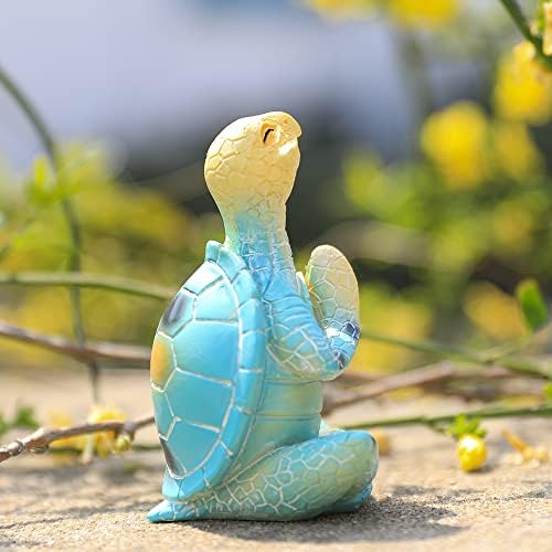 FEIYU kupiti Turtle Yoga Kip smola proces dekoracija meditacija kornjače, koristi se za unutarnji i vanjski