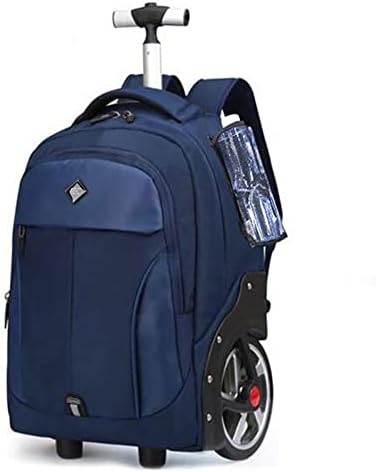 Wmhylyh vodootporni Rolling ruksak, ruksak sa točkovima za posao, Student i putnik za putovanja, ruksak za nošenje sa pretincem za Laptop za žene i muškarce
