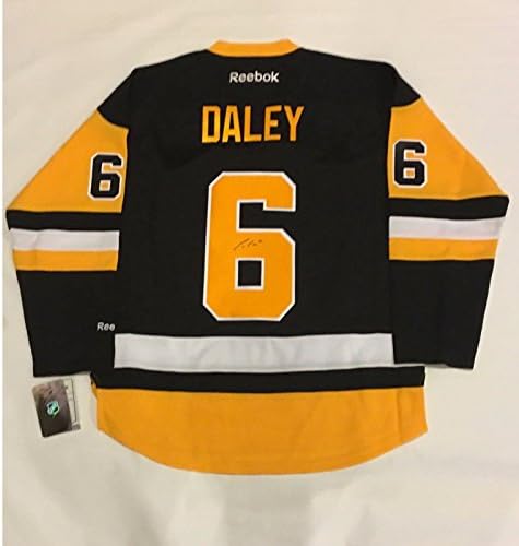 Trevor Daley potpisao je Penguins Adidas 2017 Stanley Cup Jersey JSA COA - AUTOGREMENT NHL dresovi