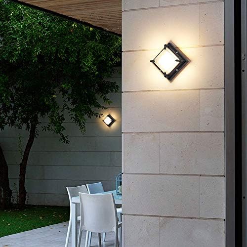 Vremenska zaštitna LED lampica Simplicity Aluminij pretvorena u zid zidne svjetla Villa vanjska zidna