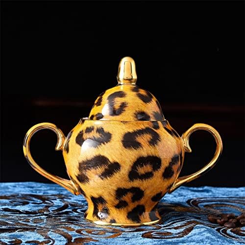 Seasd 15 kom Izvrsne naljepnice Gold Line Tea Time keramički Leopard Ispis Kafe Tea čaj za hotel