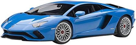 Lamborghini Aventador s Blu Nila/biserno plava 1/18 Model automobila Autoart 79134