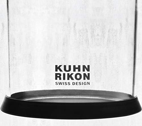 Kuhn Rikon Vision Prozirni skladišni blok za noževe i škare, 8,7 x 4,8 inča, okrugli