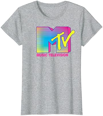 MTV Logo fluorescentne boje grafički T-Shirt