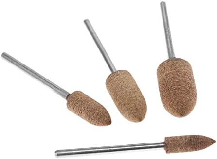 Abrazivni alati za poliranje 4kom 5/6/8 / 10mm kožna Brusna glava za poliranje brusne četke točak za rotacione alate