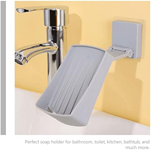 Cabilock kuhinjska spužva 2pcs zidna sapuna za posudu PUNCH Besplatno podesivo posuda za vodopad je posuđe nagnuto posuđe sa sapunom za kupatilo kupatilo spužva spužva