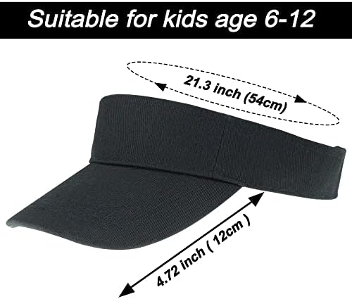 Dečiji sunce-vizir-šešir podesivi pamučni ponytail-sport-kape za devojke 6-12 godina
