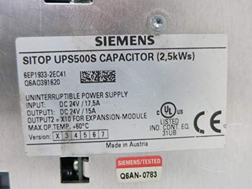 Siemens-6ep1933-2EC41-Ups, 360w, 24vdc