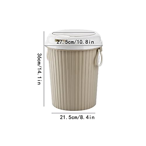 Ditudo kante za smeće kanta za smeće plastična kanta za smeće kanta za otpatke, pravougaona kanta za smeće sa dvostrukom Bačvom za kupatilo, spavaća soba / B