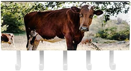 Poljoprivredni terenski stočni kravji stalak Organizator sa 5 kuka zidne kupaonice Kuhinjska stalak za policu Višenamjenska polica za pohranu