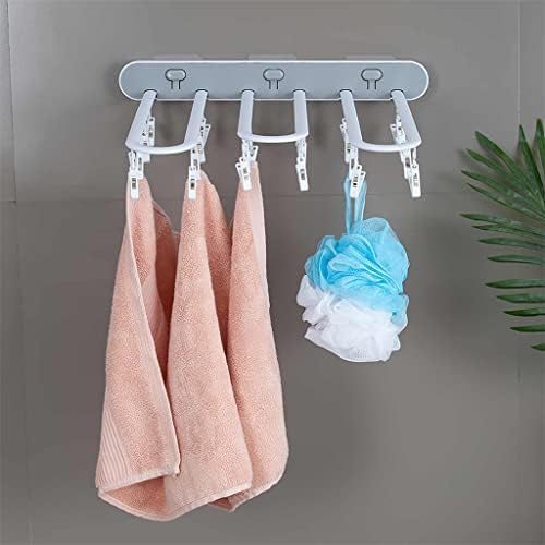 Czdyuf stalci za sušenje čarapa vješalica za pranje veša pravougaonik sa klinovima unutrašnji vanjski konop za veš viseće štipaljke za sušenje veša