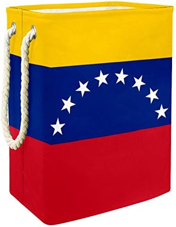 UNITESY Venezuela zastava za zastavu rublje košara za skladištenje bin baby koči