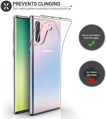 Olixar za Samsung Galaxy Note 10 Clear Case-silikonski Gel TPU fleksibilan-Ultra Thin-tanka zaštita-kompatibilno