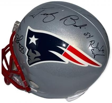 New England Patriots Legends Team potpisan autographed Helmet JSA-autographed NFL Helmets