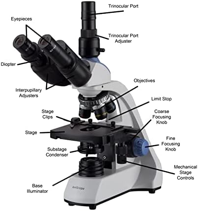 Izuzetna Štednja Paketa! 40x-2500X LED Trinokularni složeni mikroskop sa 3D dvoslojnom mehaničkom