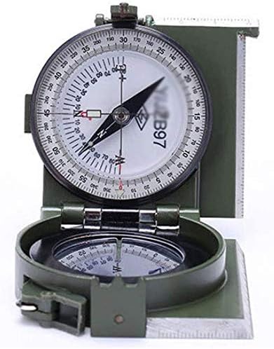 UXZDX Prijenosni kompas, vanjski navigacijski alati za punjenje sa kutijom za odlaganje, za planinaru na plovidbu izdržljiva
