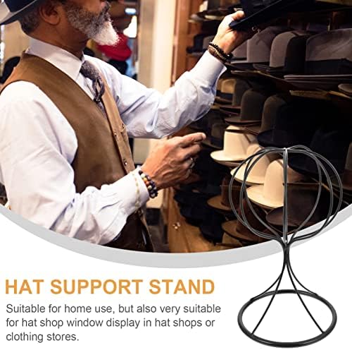BESTOYARD metalni stalak za odjeću moderni metalni stalci za šešire podesivi šešir kapa stalak držač