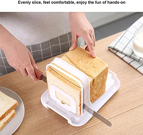 Fdit vodič za sečenje hleba za domaćinstvo podesivi rezač tosta za sečenje kuhinjskog alata