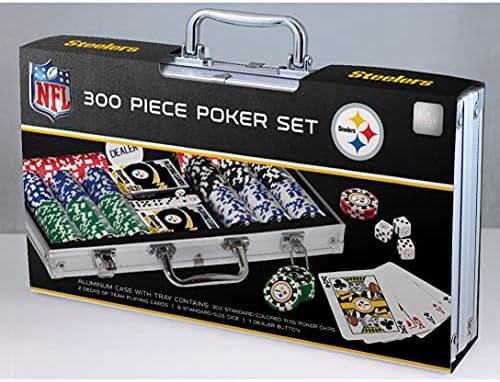 Remek-djela NFL Unisex-Set za Poker čipove za odrasle od 300 komada