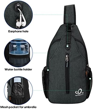 Waterfly Crossbody Rezanje ruksaka za rezanje putničke torbe za planinarenje