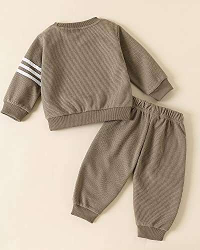 TODDLER Baby Boy odjeća dječak dječak odučavanja dugih rukava Top swesuit hlače set jesen boy zimska odjeća 12 mjeseci do 4T