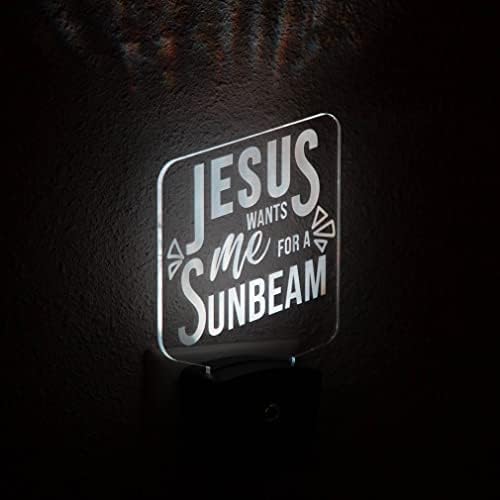 Isus me želi za Sunbeam LDS noćno svjetlo za posljednjih dana svetac djecu Poklon