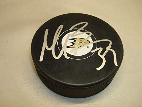 Matt Beleskey potpisao Anaheim Ducks Hockey Puck sa autogramom 1B-autogramom NHL Paks