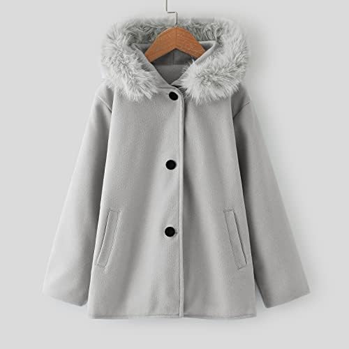 Djevojke za dijete Zimske vjetrovitostičke jakne Dječja jakna s kapuljačom s kapuljačom, zimski kaput za
