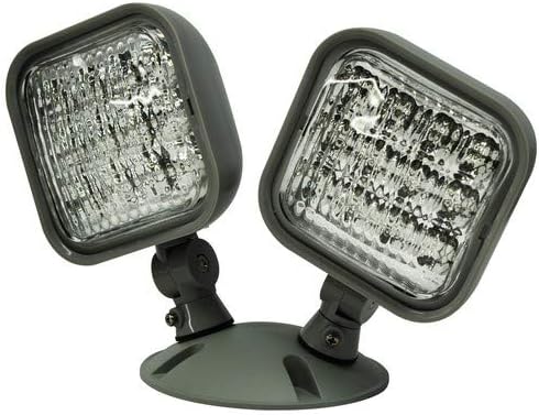 Morris Products 73306 LED glave za hitne lampe, 2 glave, daljinsko, otporno na vremenske uslove, Multi-Volt, 2W