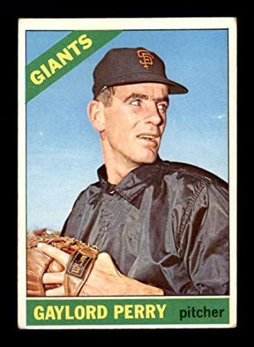 598 Gaylord Perry SP Hof - 1966 TOPPS bejzbol kartice Ocjenjivane VGEX - bejzbol ploče sa vintage
