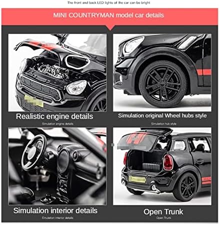 Scale Model automobila za Mini Countryman Diecast vozila od legure automobila metalni model pokloni
