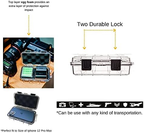 VHD mala torbica sa pjenastim umetkom za sanduk za jaja vodootporna tvrda torbica za prijenosnu elektroniku, Zaštitite telefon, alate i krhku dodatnu opremu