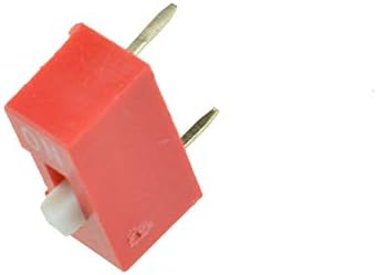 Elektronske komponente 10kom crveni 2.54 mm Korak 1 pozicija način 1-bitni Slide tip DIP prekidača modul