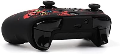 Prilagođena koža Xbox One laserskog kontrolera, Ralan futrola za zaštitu poklopca silikonskog kontrolera protiv klizanja kompatibilna za Xbox 1 bežični / žičani Gamepad džojstik sa visokim držačem za palac x 2,držačima za poklopac x 2.