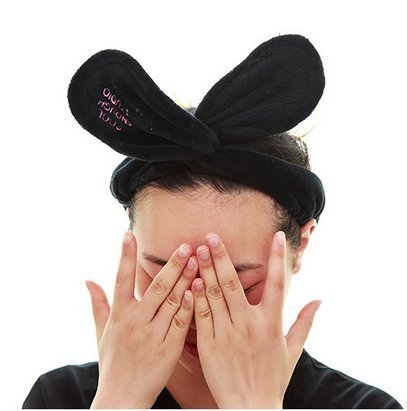 1kom Sweet Lovely Twist Plush Bunny Rabbit traka za glavu za uši Twist Hairband omotač za kosu rastezljiva