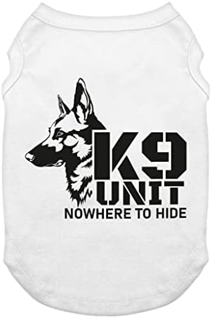 K9 jedinica za pse - Policija K9 Dog majica - Tekstualni dizajn za pse