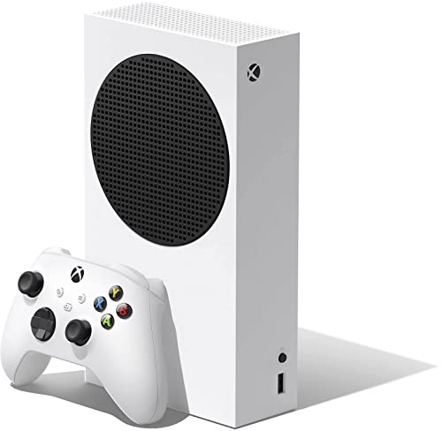 2021 Microsoft Xbox serije S 512 GB SSD all-digitalna konzola, bežični kontroler, rezolucija igre 1440p, HDR, AMD FreeSync tehnologija, 3D prostorni zvuk, Fortnite & Rocket League