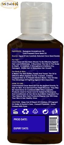 Priroda Max karanfil karanfil ulje karanfila eterična ulja organska prirodna nerazrijeđena čista za njegu kose i kože hladno prešana Premium kvaliteta ️يت القرنفل
